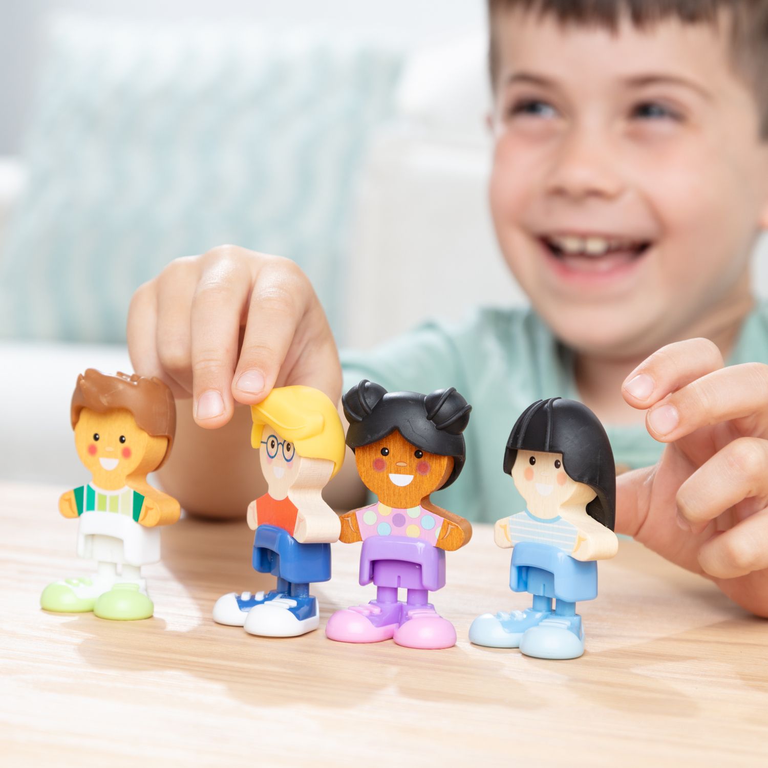 Детские фигурки Melissa & Doug Cheery Lane Cheeries 4 pc Play Figures Set — фото 2