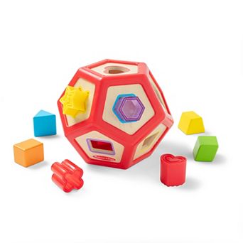 Melissa & Doug 12 pc Shape Sorter Educational Toy Set