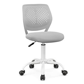 Costway Kids Desk Chair Ergonomic Swivel Children Mesh Study Height Adjustable