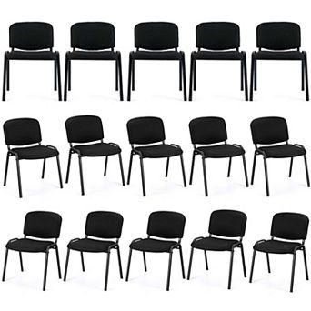 Costway Office Guest Chair Stackable Reception Chair Waiting Conference Room