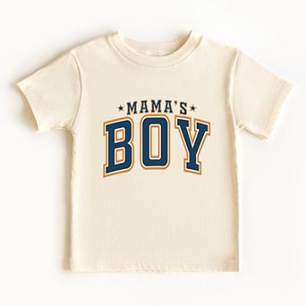 Mama's Boy Stars - Toddler Short Sleeve Graphic T-Shirt