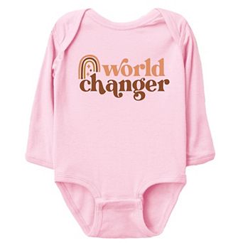 Boho World Changer - Infant Long Sleeve Bodysuit