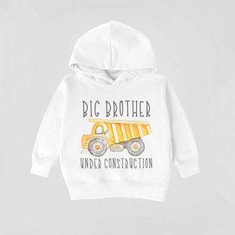 Big Brother Under Construction - Toddler Hoodie