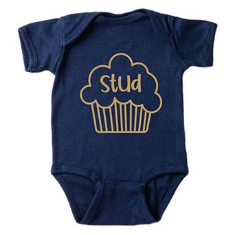 Stud Muffin Plain - Infant Short Sleeve Graphic Bodysuit