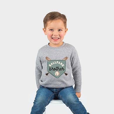 Ballpark Brother - Toddler Graphic Sweatshirt