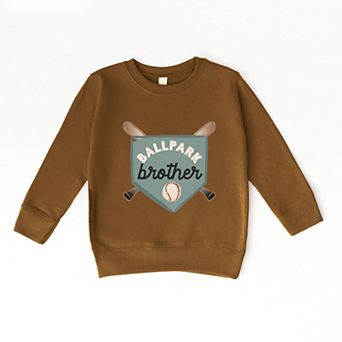 Ballpark Brother - Toddler Graphic Sweatshirt