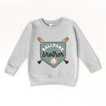 Ballpark Brother - Toddler Graphic Sweatshirt