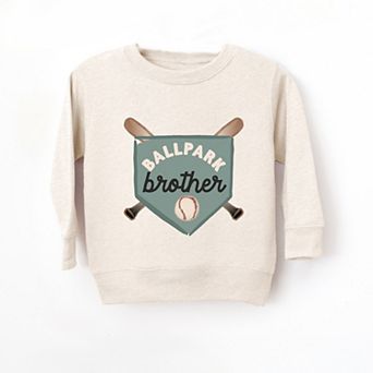 Ballpark Brother - Toddler Graphic Sweatshirt