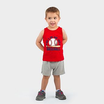 Just A Boy Who Loves Baseball - Toddler Graphic Tank