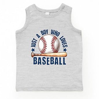 Just A Boy Who Loves Baseball - Youth Tank Top