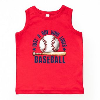 Just A Boy Who Loves Baseball - Youth Tank Top