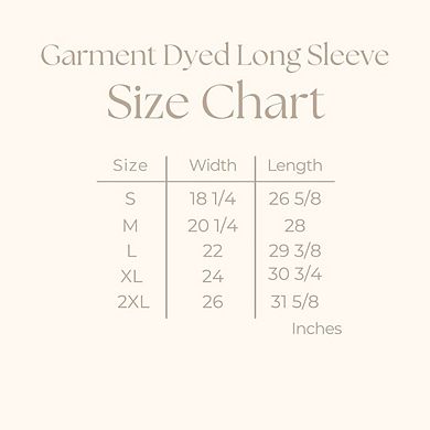 Simply Sage Market Halloween Sayings Garment Dyed Long Sleeve