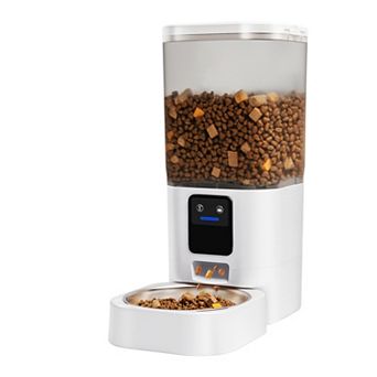 FrienHund Automatic Cat Feeder with 5G WiFi, 1 Bowl