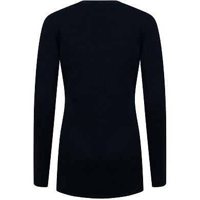 Henbury Ladies/Womens V-Neck Button Fine Knit Cardigan