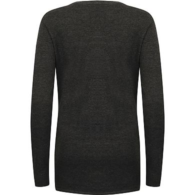 Henbury Ladies/Womens V-Neck Button Fine Knit Cardigan