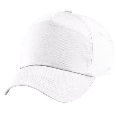 Beechfield Plain Unisex Junior Original 5 Panel Baseball Cap