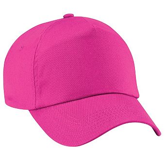 Beechfield Plain Unisex Junior Original 5 Panel Baseball Cap