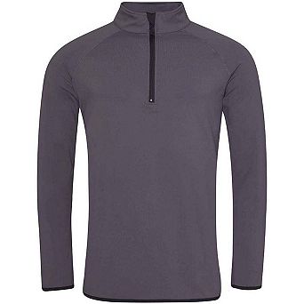 AWDis Cool Mens Half Zip Sweat Top