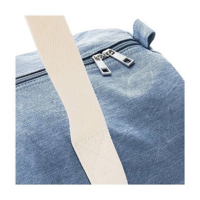Bagbase Barrel Denim Duffle Bag