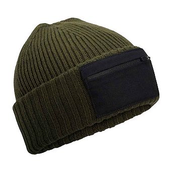 Beechfield Zip Patch Beanie