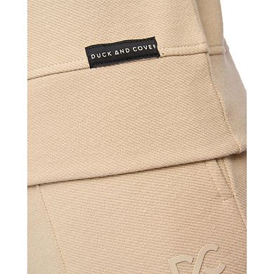 Duck and Cover Mens Slellmoore Quarter Zip Sweatshirt