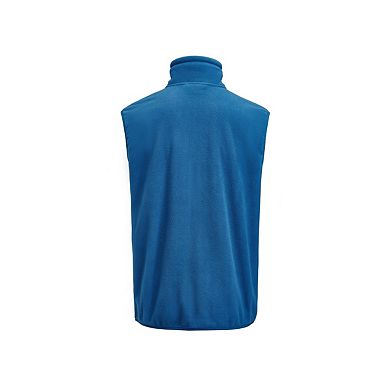 Printer RED Mens Sideflip Sleeveless Fleece Top