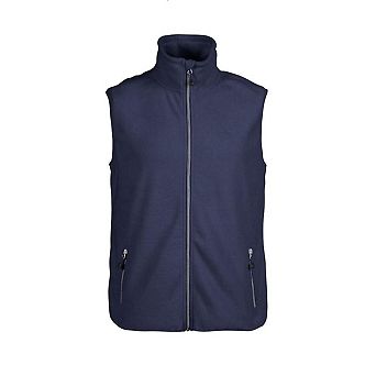 Printer RED Mens Sideflip Sleeveless Fleece Top