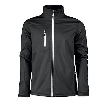 Printer RED Mens Vert Soft Shell Jacket