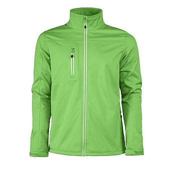 Printer RED Mens Vert Soft Shell Jacket