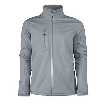 Printer RED Mens Vert Soft Shell Jacket
