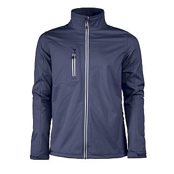 Printer RED Mens Vert Soft Shell Jacket