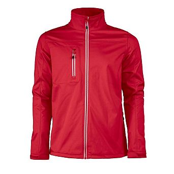 Printer RED Mens Vert Soft Shell Jacket