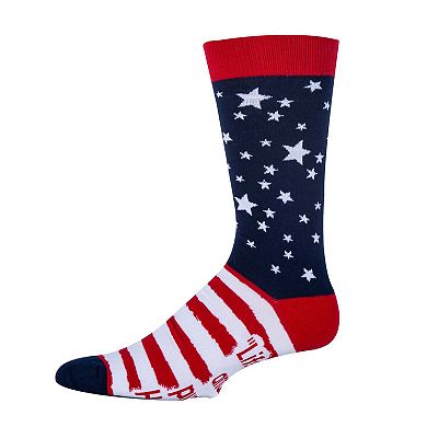 Men's Crew Socks-Liberty and Happiness
