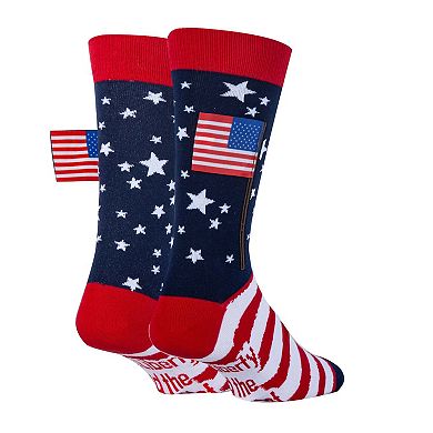 Men's Crew Socks-Liberty and Happiness