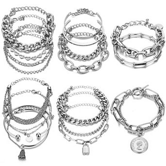 Boho Stackable Bracelet Set