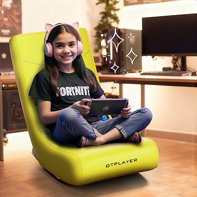 Gaming Floor Rocking Chair with Angle Limiter