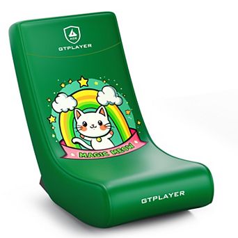 Gaming Floor Rocking Chair with Angle Limiter