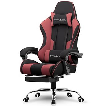 CloudRest Pro Gaming Chair with Massage, Footrest and Lumbar Support