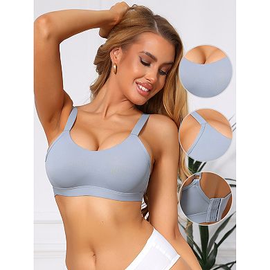 Minimizer Bras for Women No Underwire Smoothing Full Coverage Push Up Bralettes