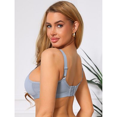 Minimizer Bras for Women No Underwire Smoothing Full Coverage Push Up Bralettes