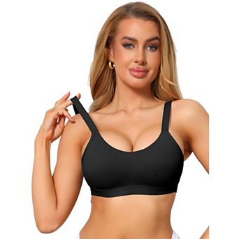 Minimizer Bras for Women No Underwire Smoothing Full Coverage Push Up Bralettes