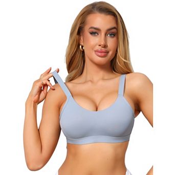Minimizer Bras for Women No Underwire Smoothing Full Coverage Push Up Bralettes