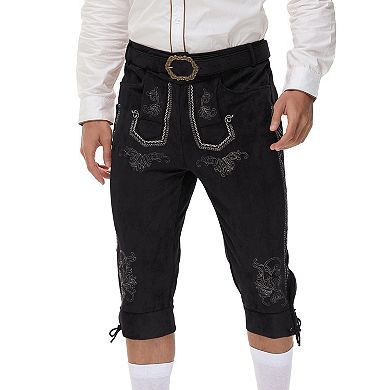 Men's Vintage Trousers with Two Side Pockets Casual Pants