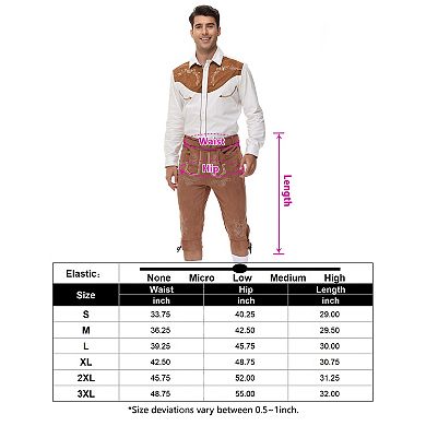 Men's Vintage Trousers with Two Side Pockets Casual Pants