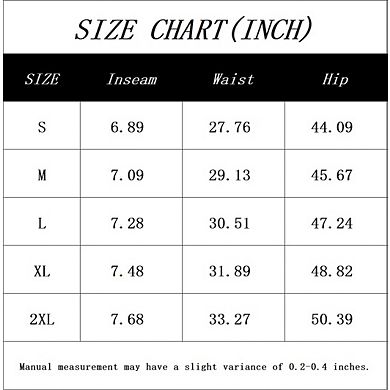 Men's Quick Dry Shorts Two Side Pockets Casual Athletic