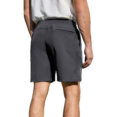 Men's Quick Dry Shorts Two Side Pockets Casual Athletic