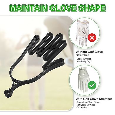 1SET Golf Gloves Stretcher, Hanger Frame with Hanging Hook