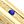 Gold Tone Blue
