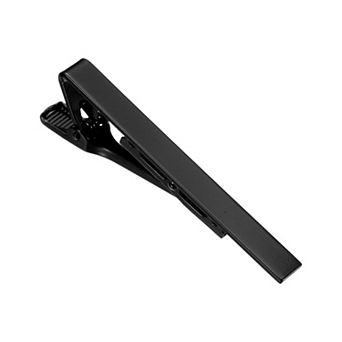 Tie Clip for Men, Necktie Bar Pinch Clips with Black Gift Box for Wedding Business Anniversary