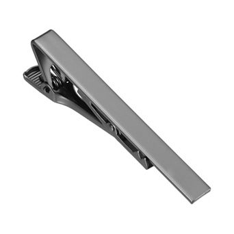 Tie Clip for Men, Necktie Bar Pinch Clips with Black Gift Box for Wedding Business Anniversary